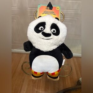 NEW GMASON Kung Fu Panda Po Plush 12”Stuffed Animal Clinker & Squeaker